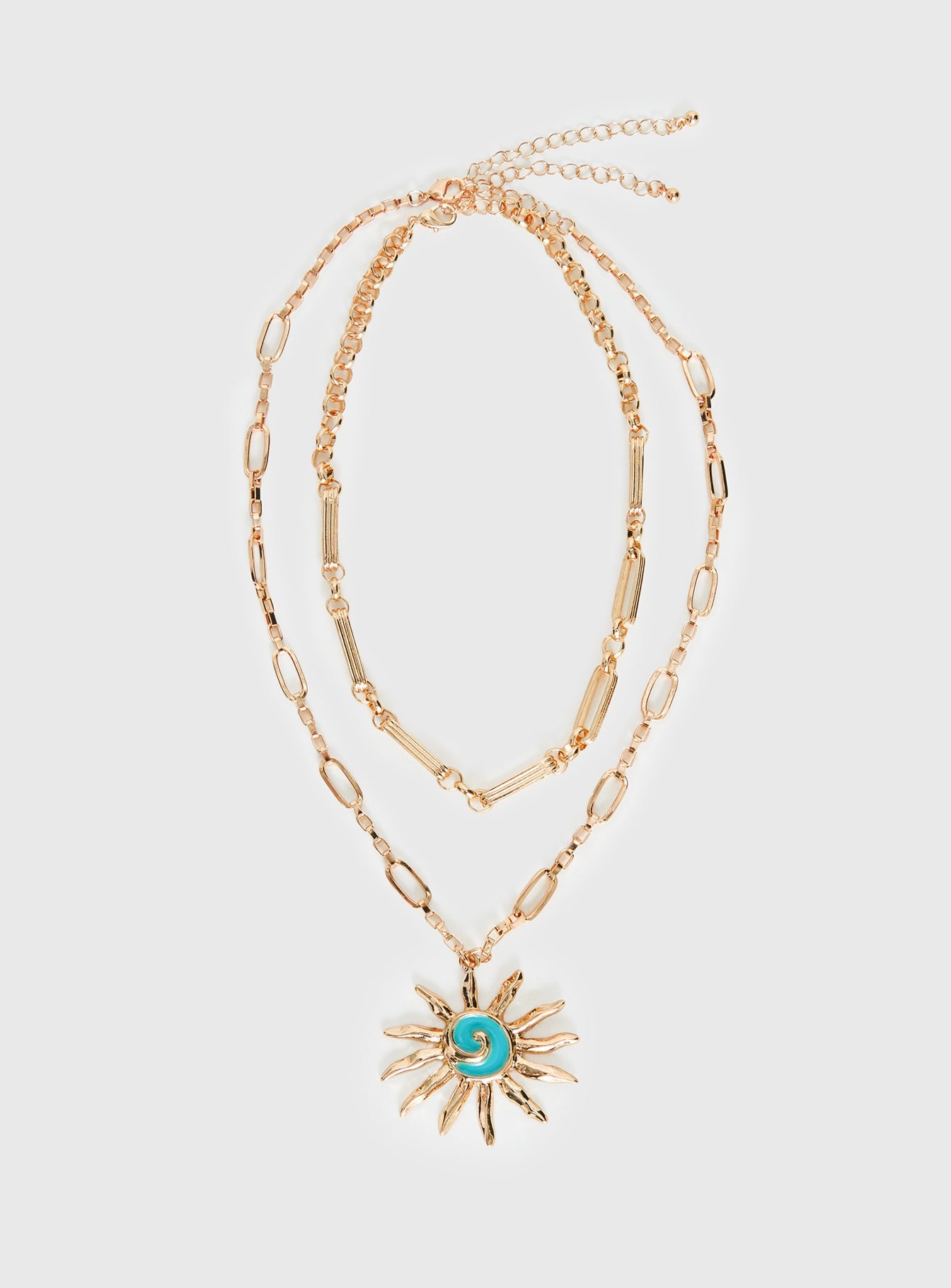 Split The Difference Necklace Pack Gold