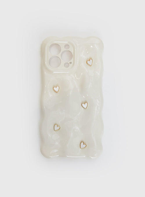 Hit Different Iphone Case Cream