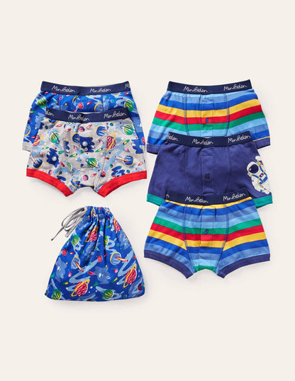Boxers 5 Pack-Multi space