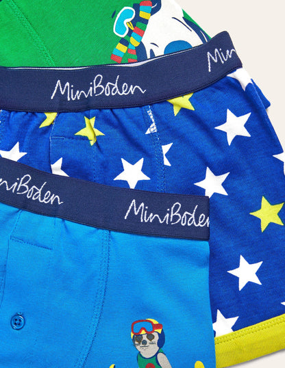 Boxers 5 Pack-Animal Snow Sports