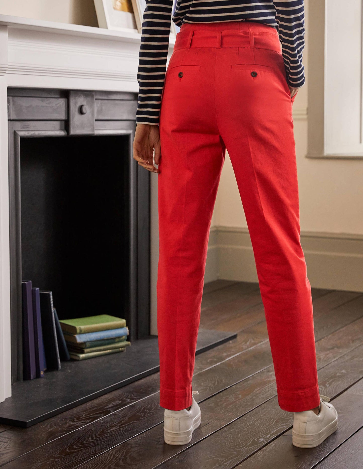 Berkeley Pants-Cherry Red