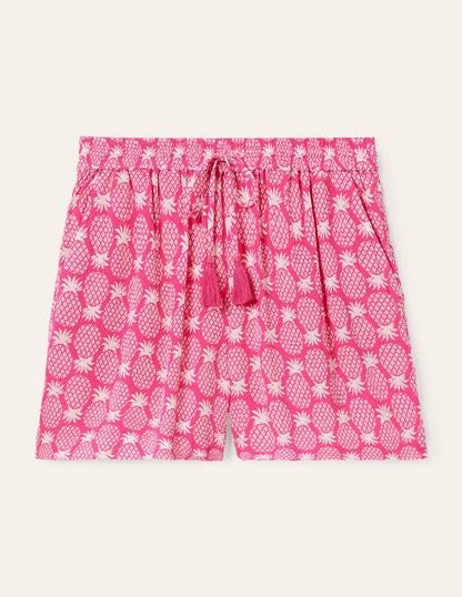 Bembridge Shorts-Party Pink, Pineapple Geo