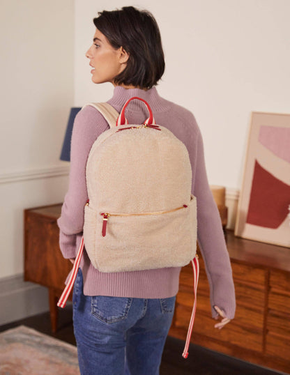 Borg Backpack-Natural