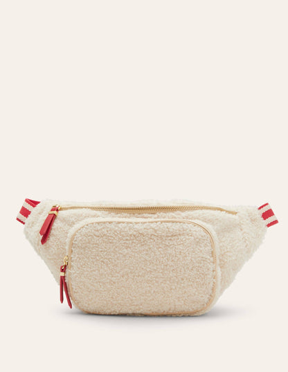 Borg Belt Bag-Natural