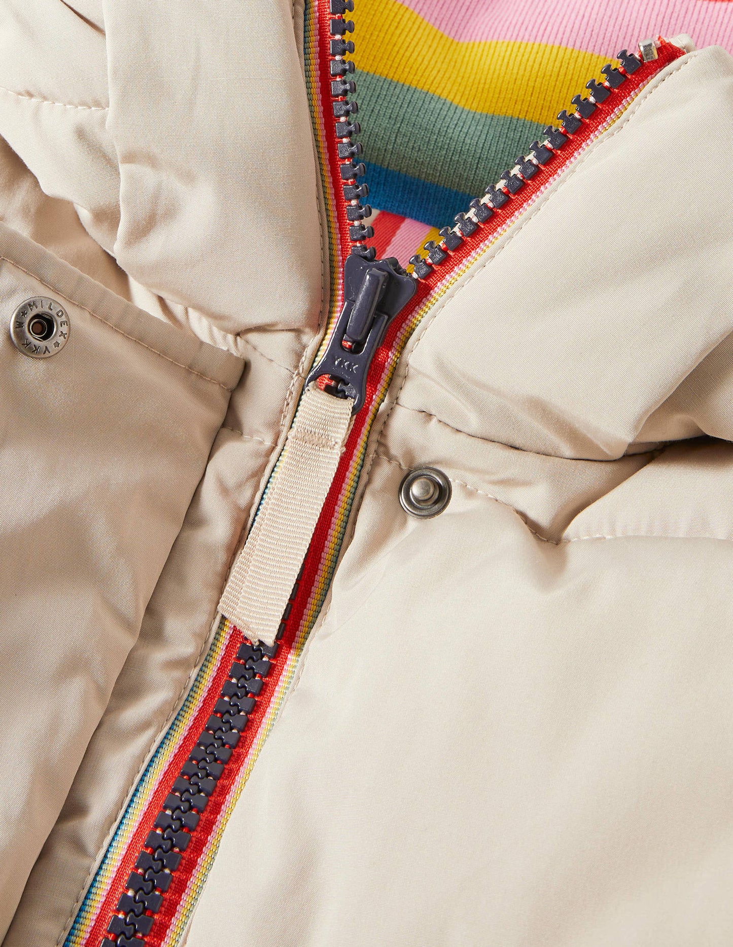 Brecon Puffer Coat-Linen