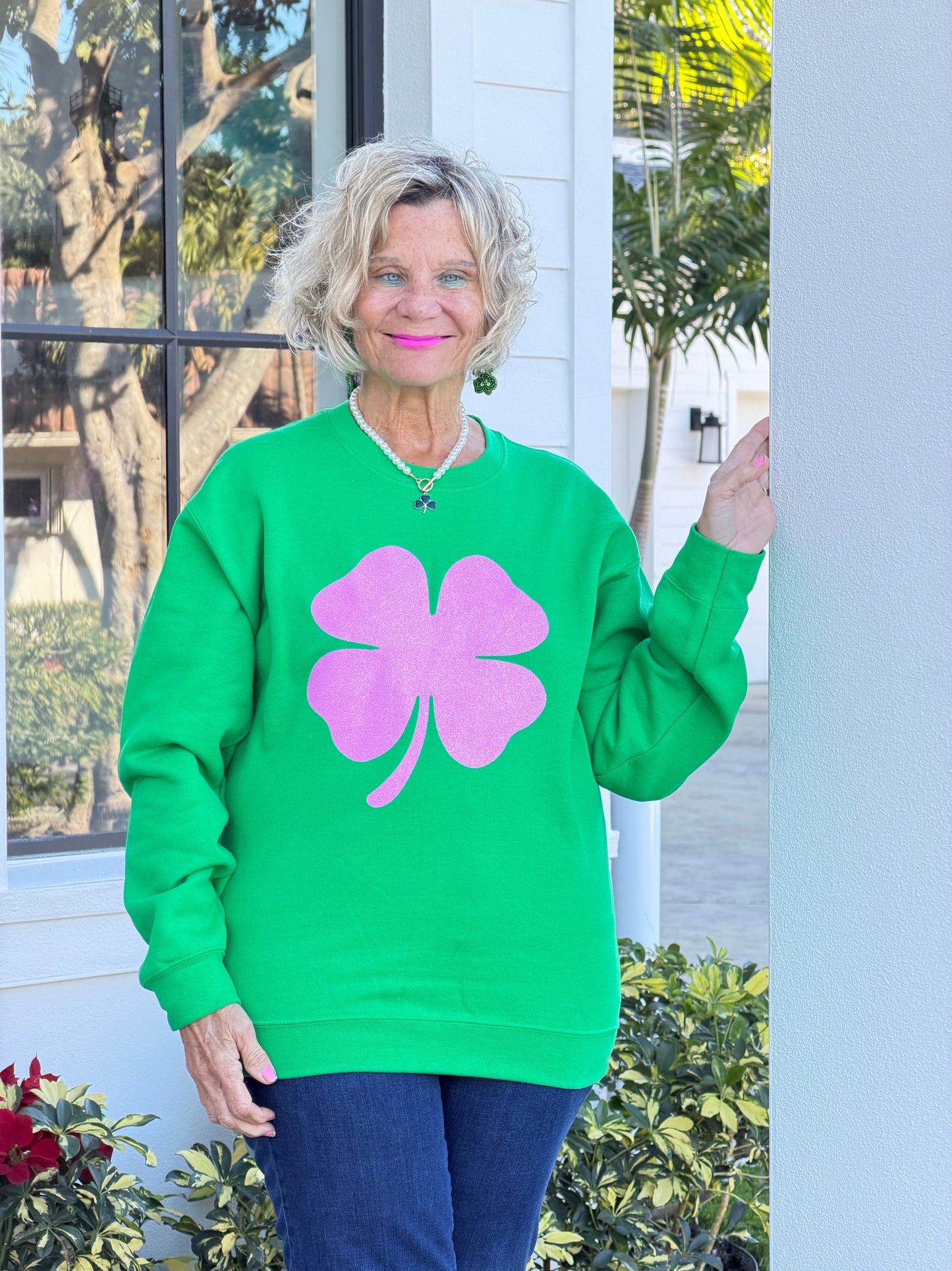 Shamrock Toggle Necklace