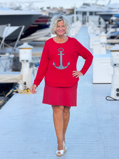 REGATTA RED SKORT