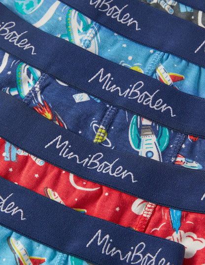 Boxers 5 Pack-Multi Space