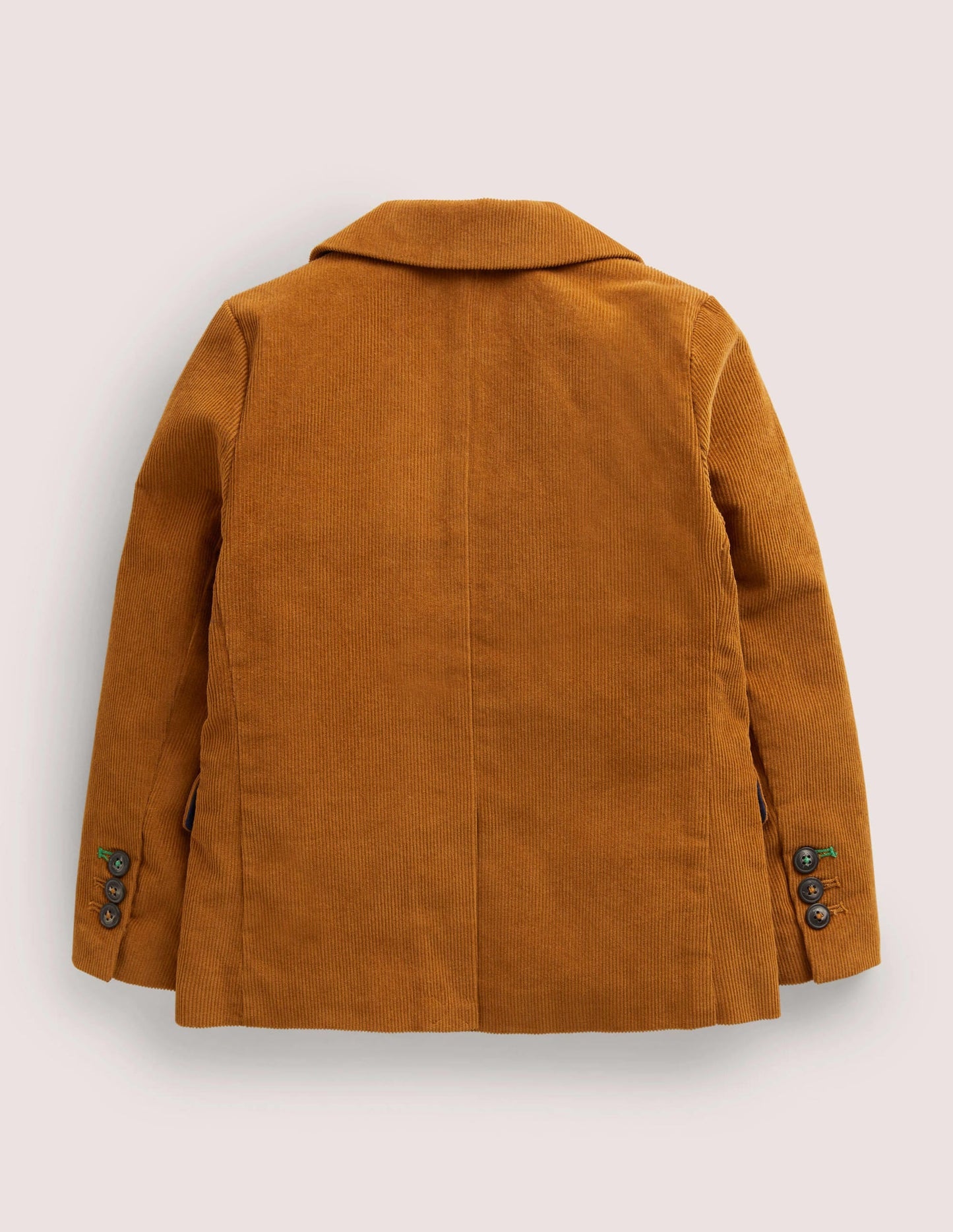 Brown Cord Party Blazer-Butterscotch Brown Cord