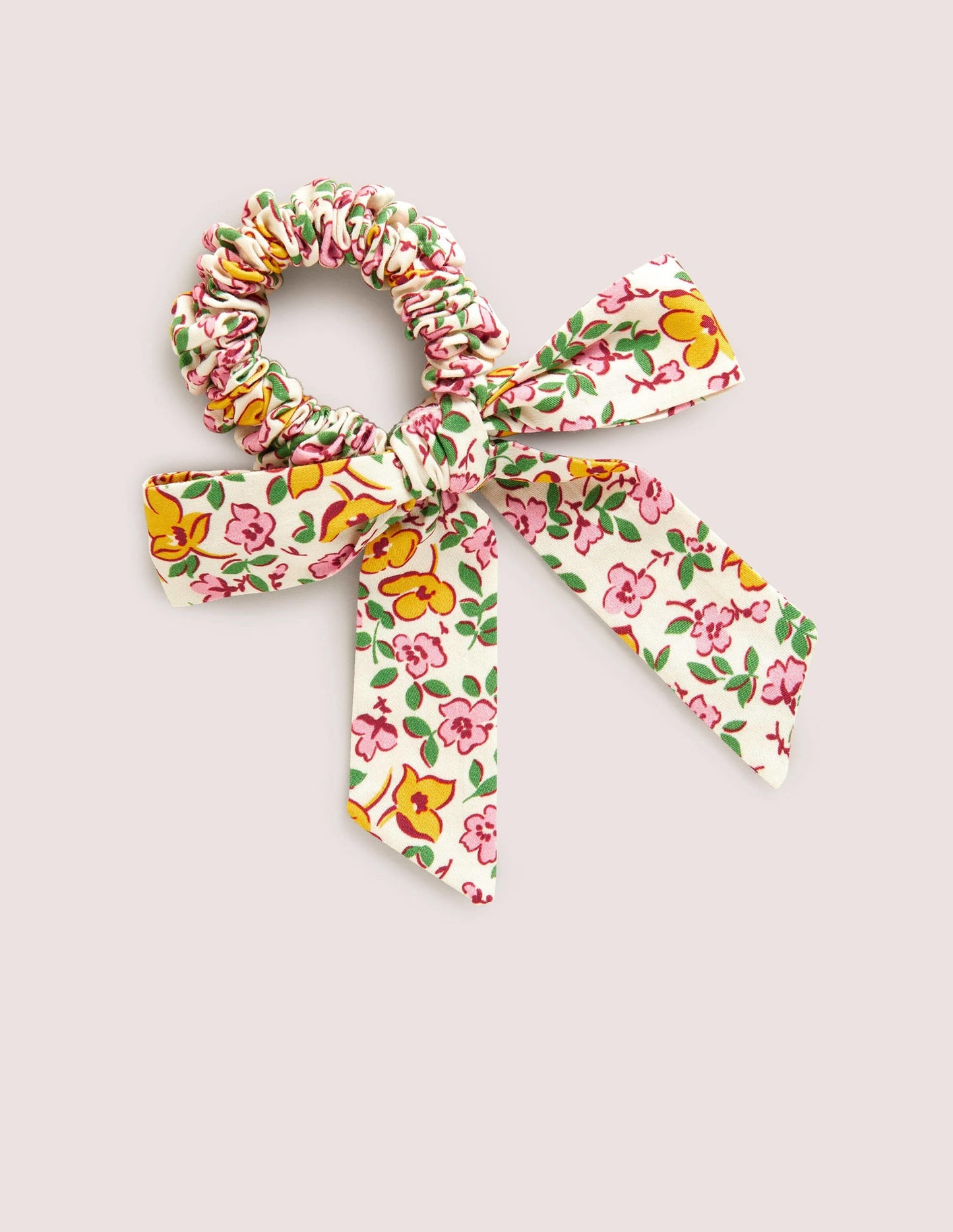 Bow Scrunchie-Multi Floral