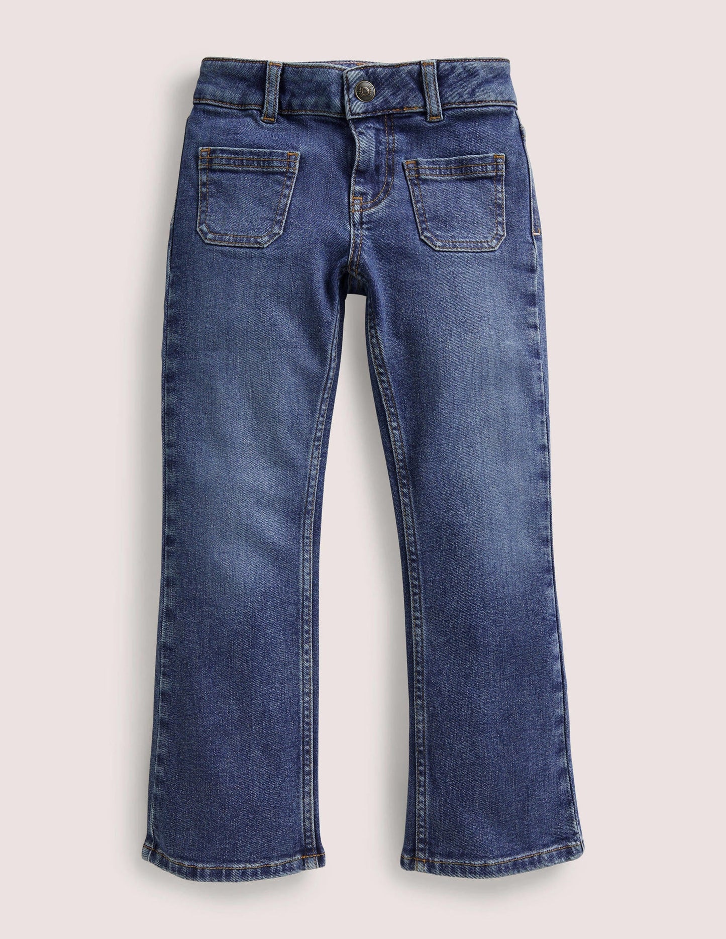 Bootleg Jeans-Mid Vintage Denim