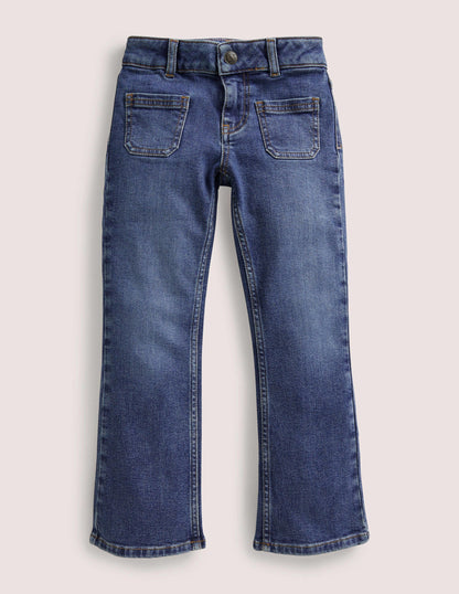 Bootleg Jeans-Mid Vintage Denim