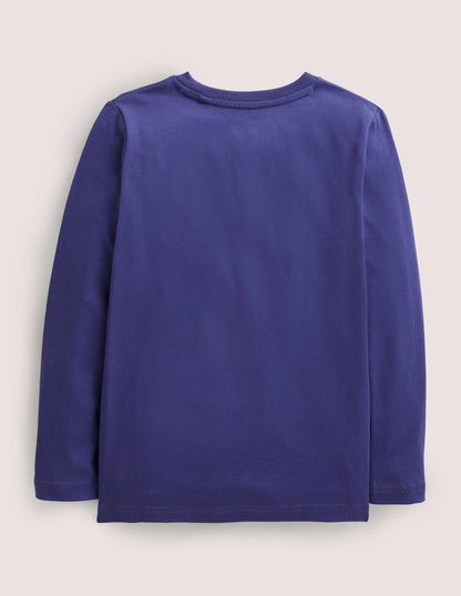 Bonfire Party T-shirt-Starboard Blue Animals