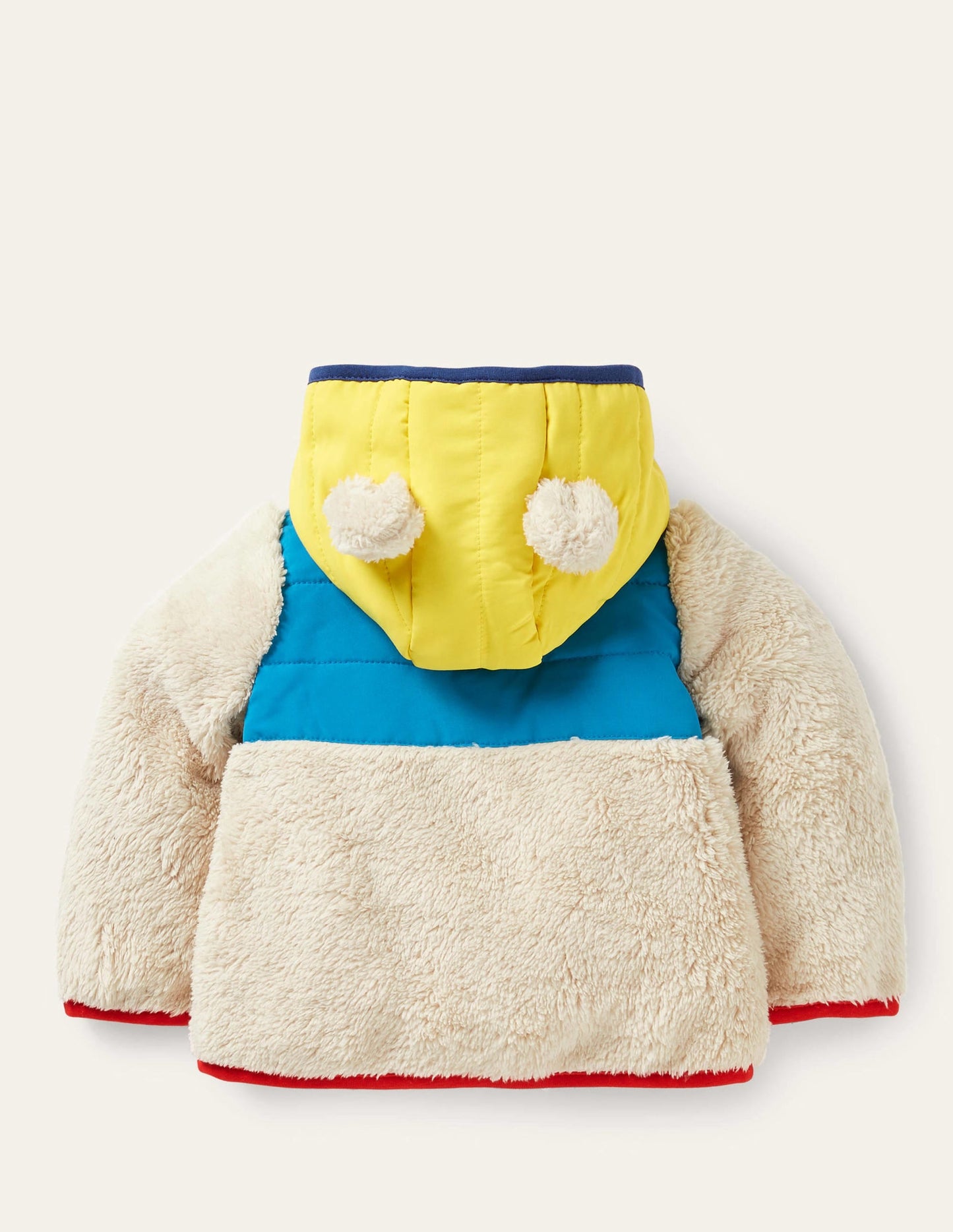 Borg Hotchpotch Jacket-Oatmeal