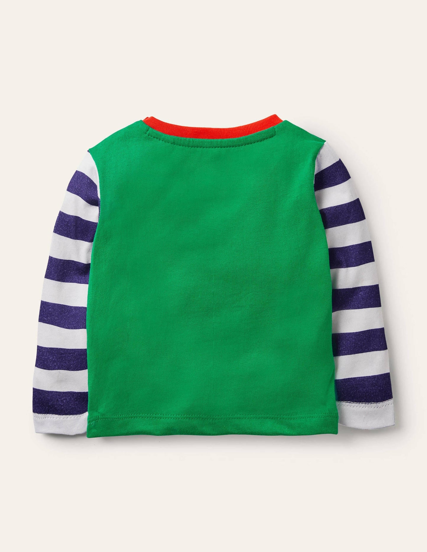 Big Appliqué T-shirt-Green Pepper Tractor