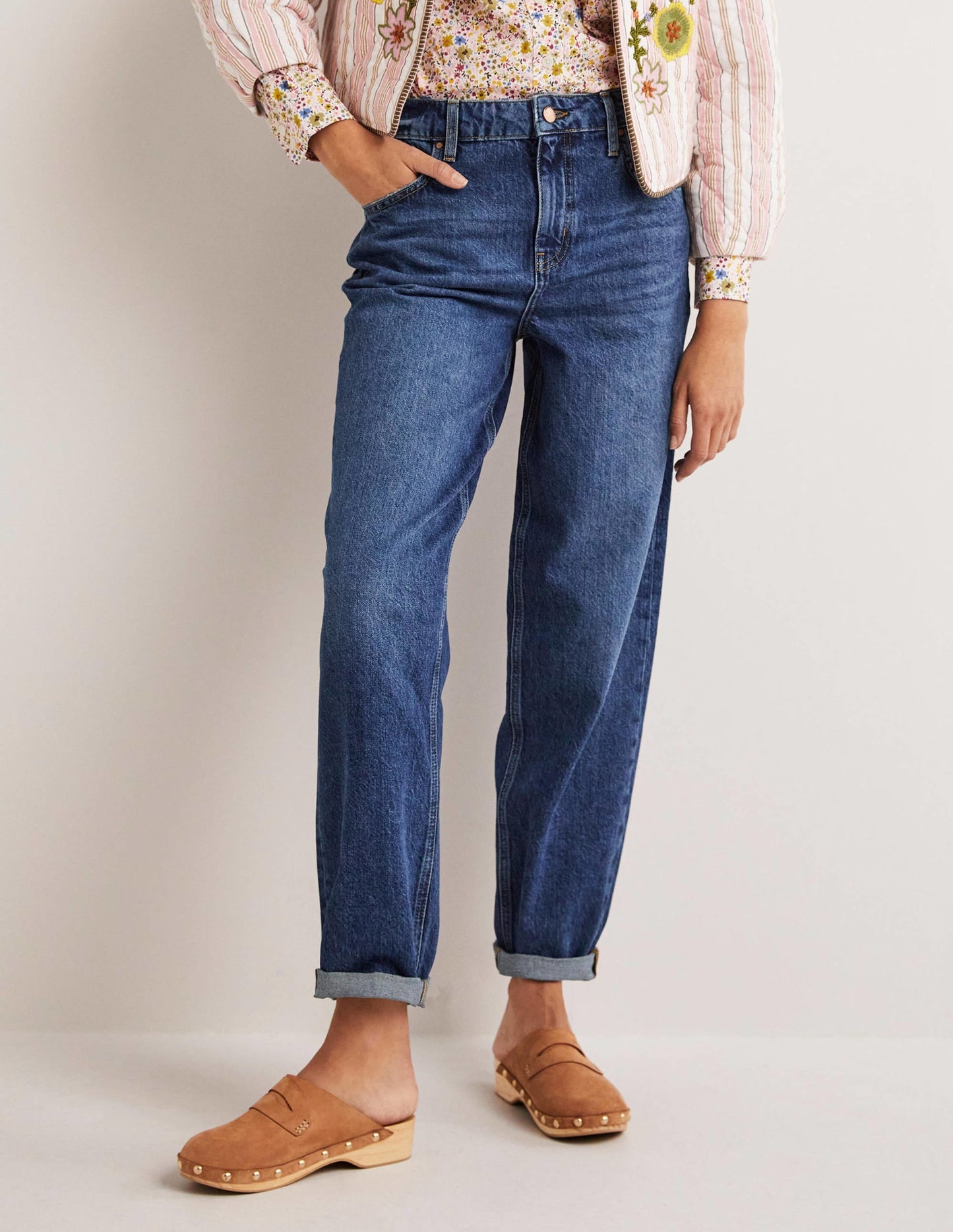 Boyfriend Jeans-Mid Vintage