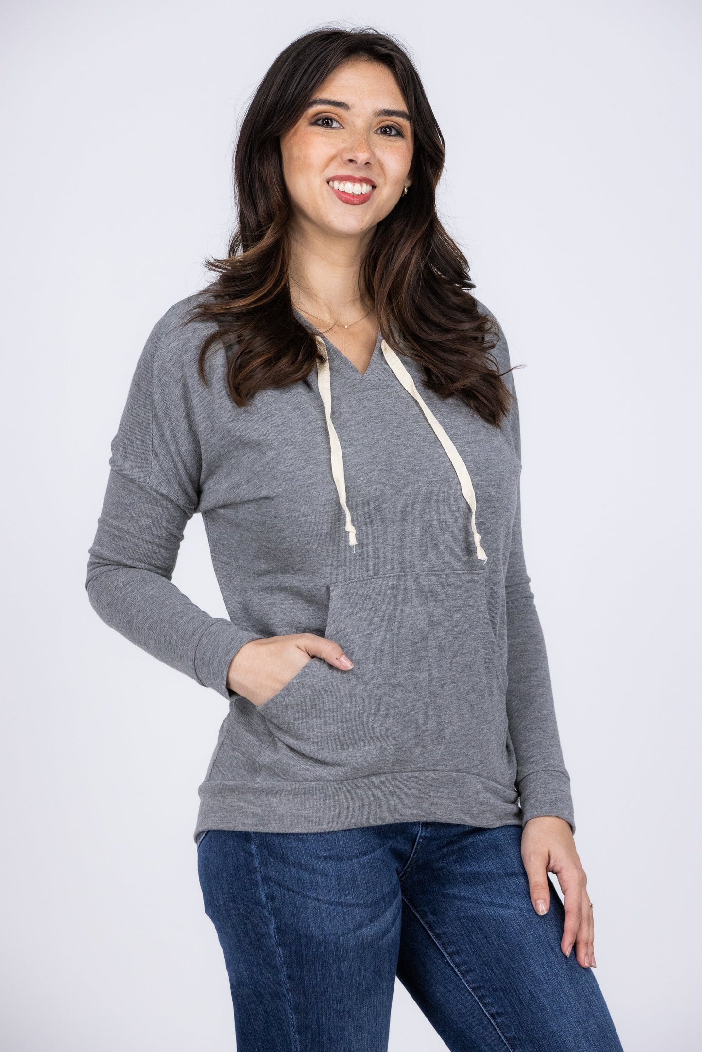 Mine Please Women's Long Sleeve Hoodie Top