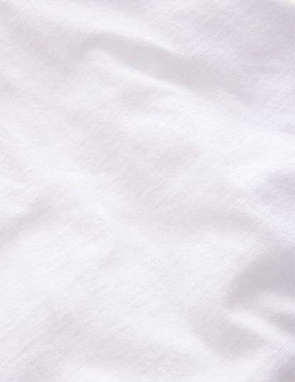 Broderie Mix T-shirt-White