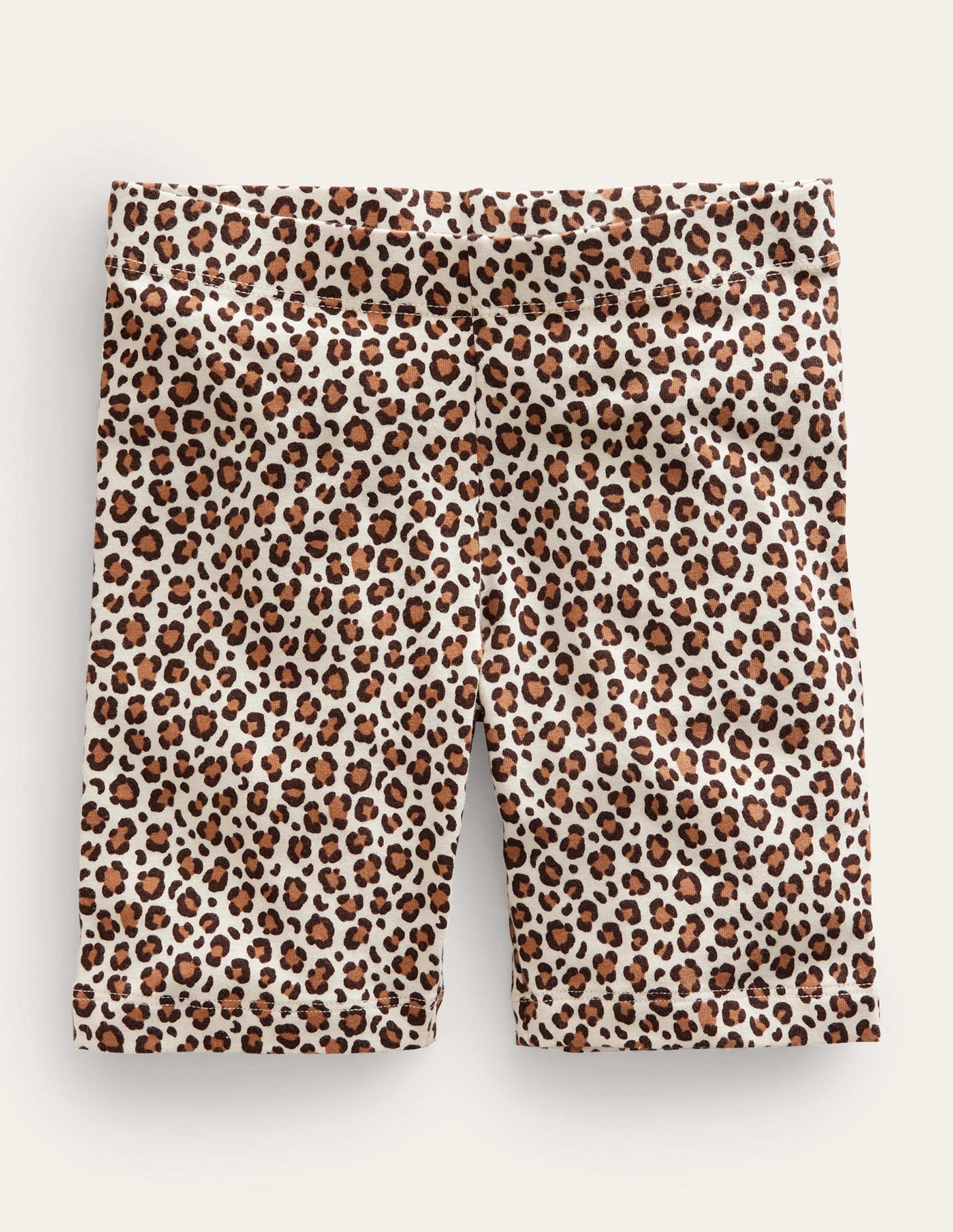 Biker Shorts-Leopard Print