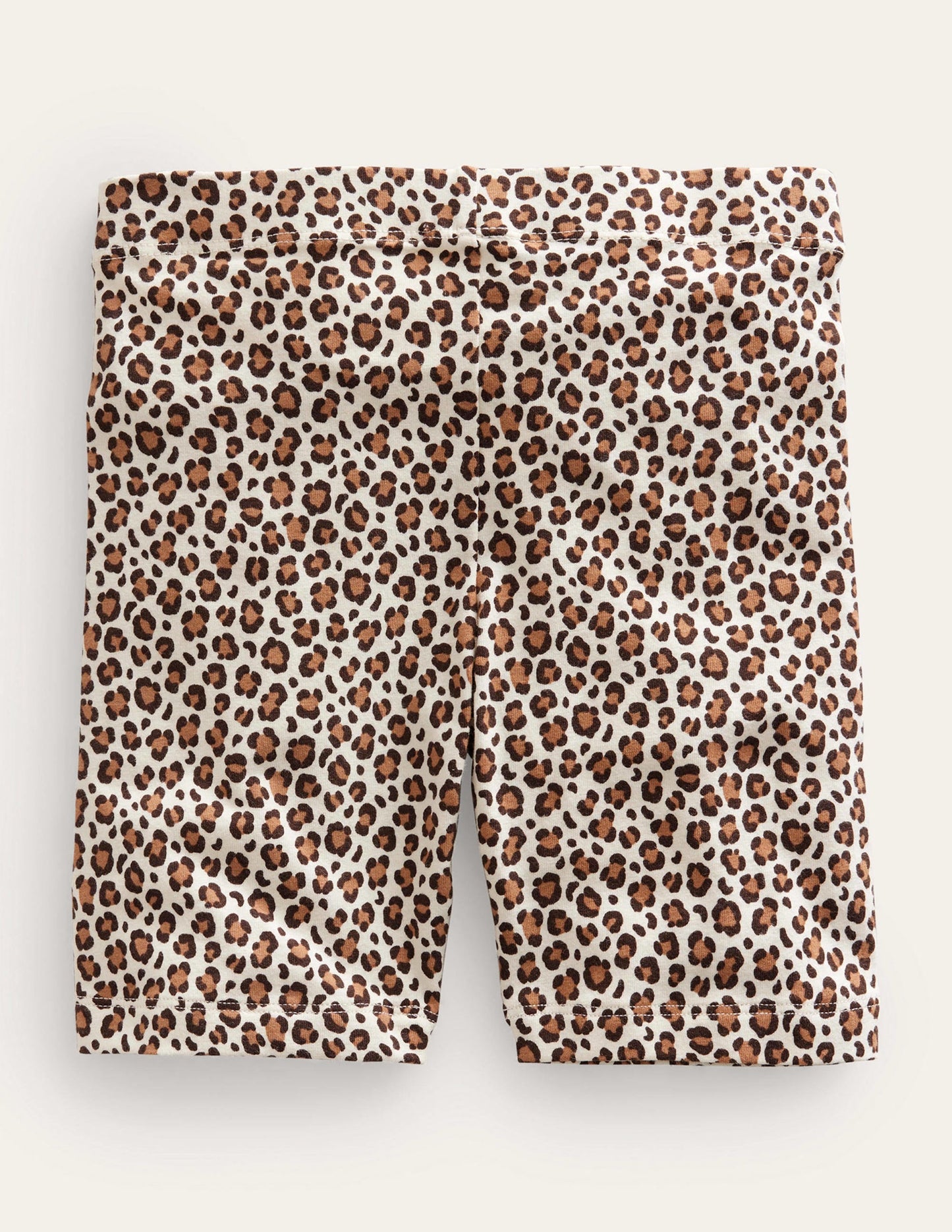 Biker Shorts-Leopard Print