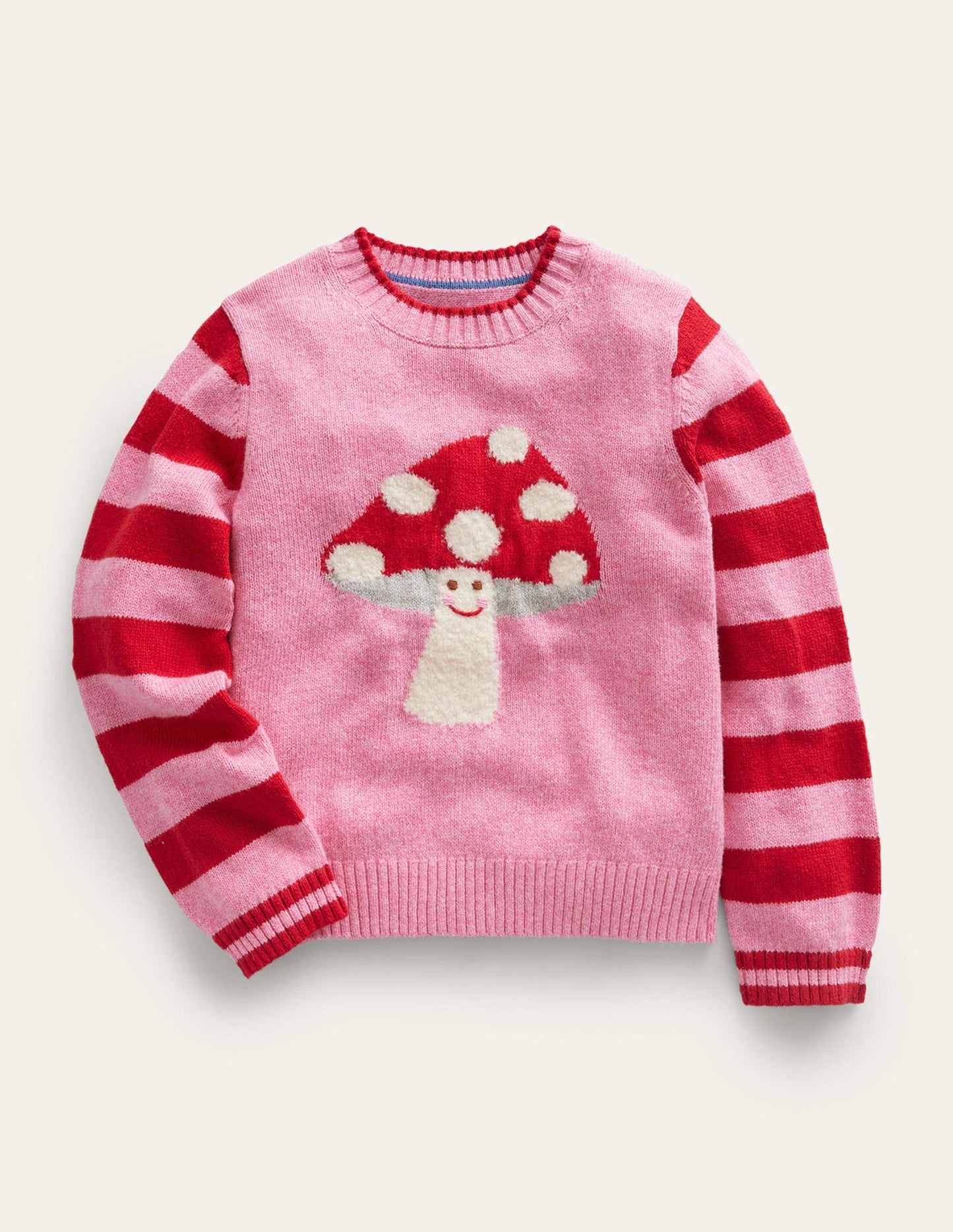 Boucle Toadstool Sweater-Azalea Toadstool