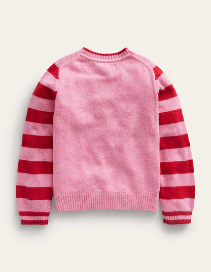 Boucle Toadstool Sweater-Azalea Toadstool