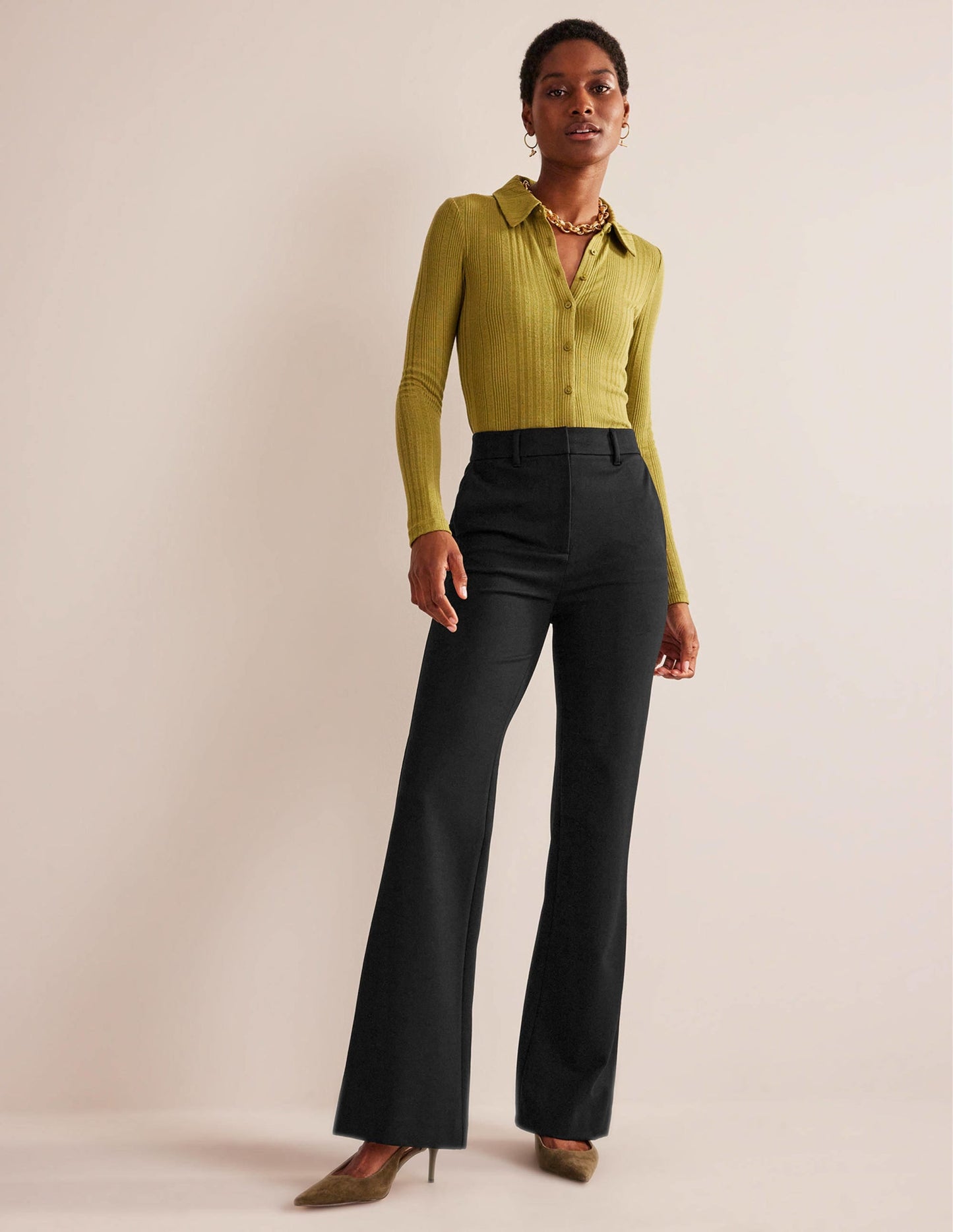 Brompton Jersey Pants-Black