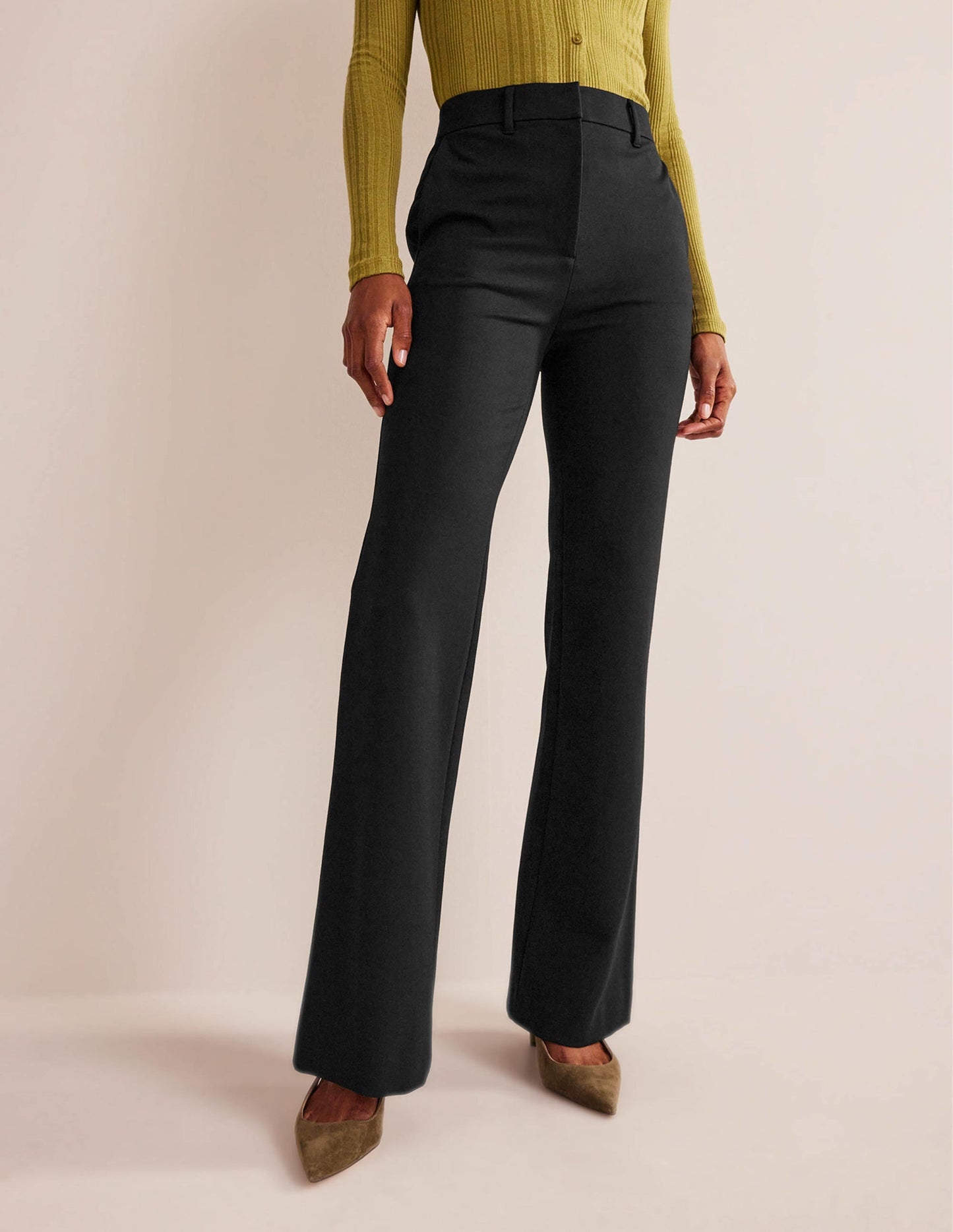 Brompton Jersey Pants-Black