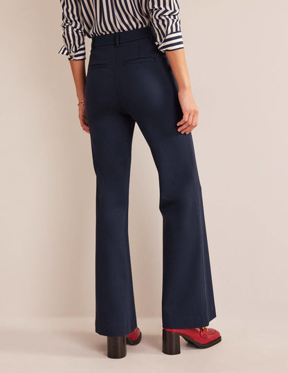 Brompton Jersey Pants-Navy
