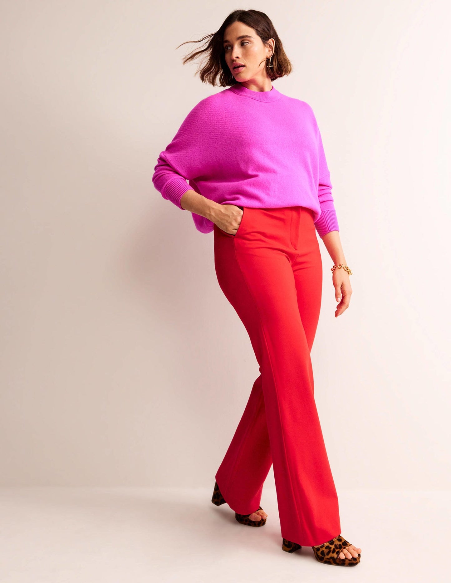 Brompton Jersey Pants-Hot Pepper