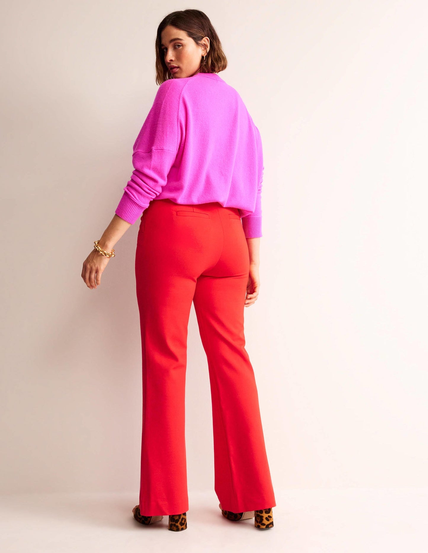 Brompton Jersey Pants-Hot Pepper
