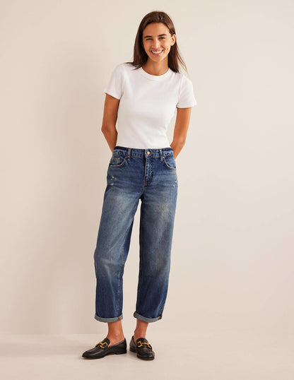 Boyfriend Jeans-Light Vintage