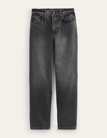 Boyfriend Jeans-Black