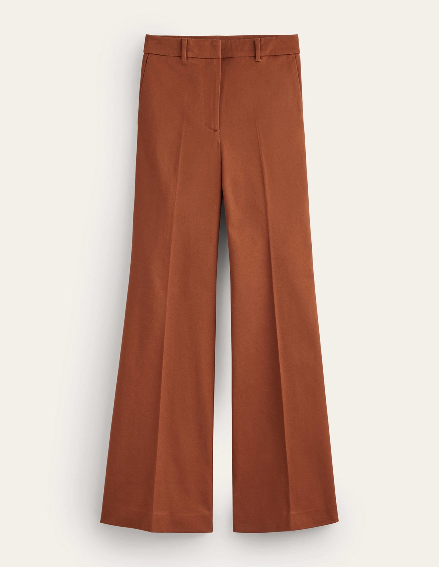 Brompton Bi-stretch Pants-Cognac