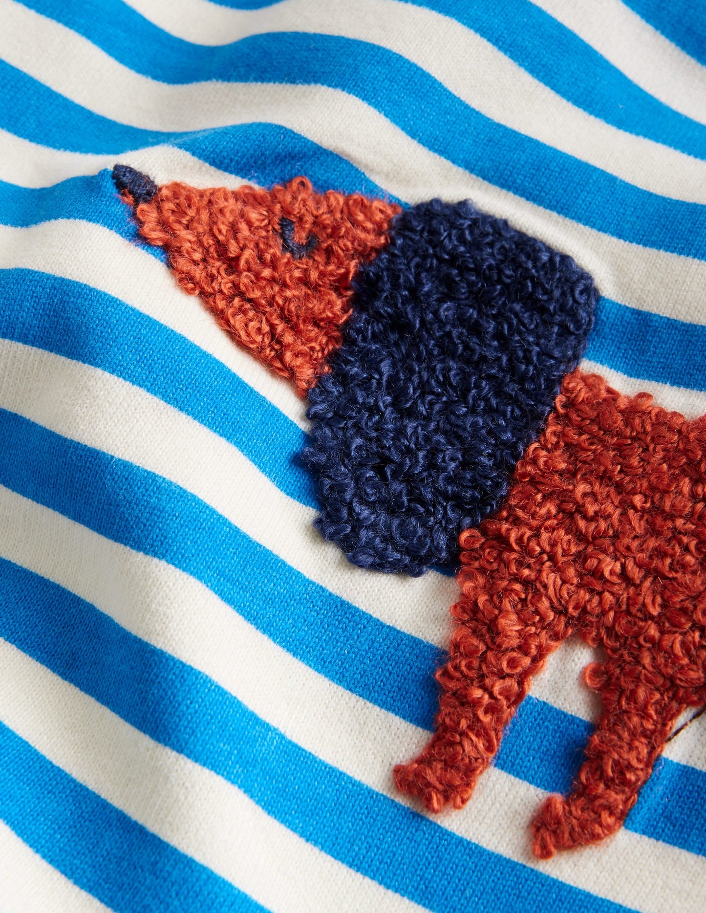 Boucle T-Shirt-Greek Blue Dogs