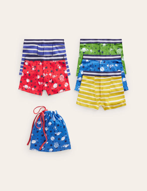 Boxers 5 Pack-Multi Space