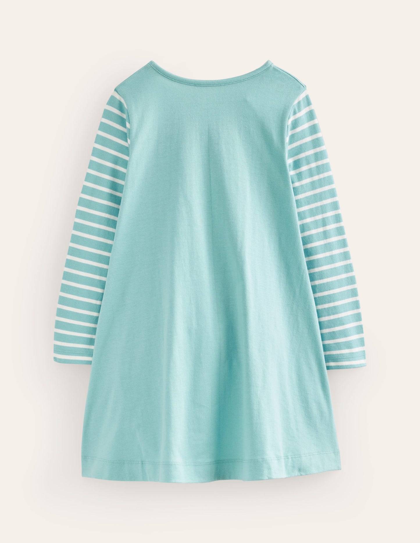 Big Appliqué Dress-Georgian Blue Bunny