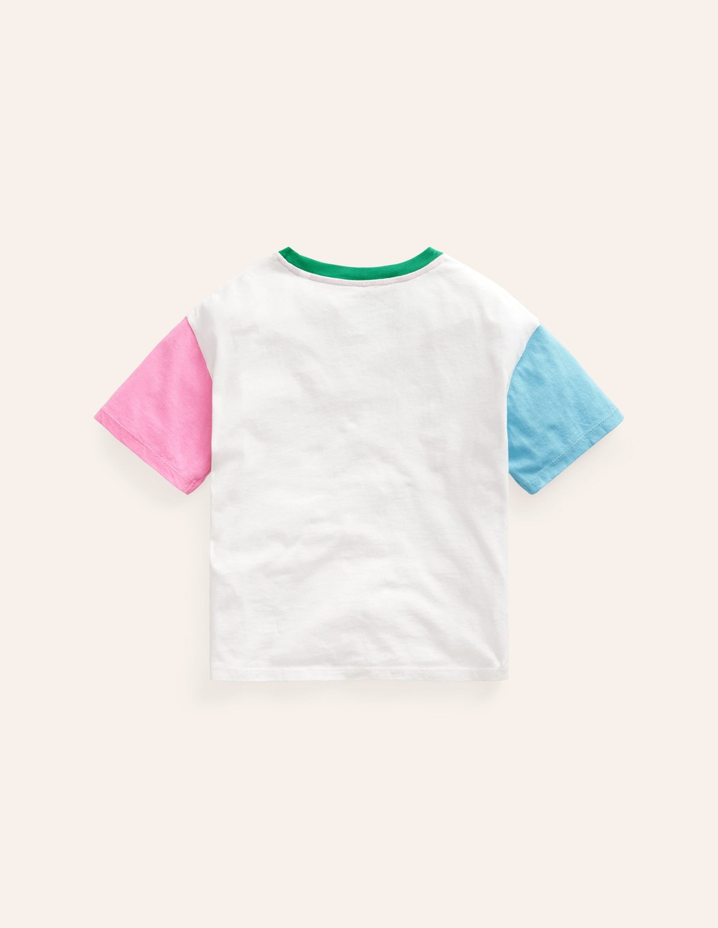 Boucle Relaxed T-shirt-Vanilla White Escape To Nature