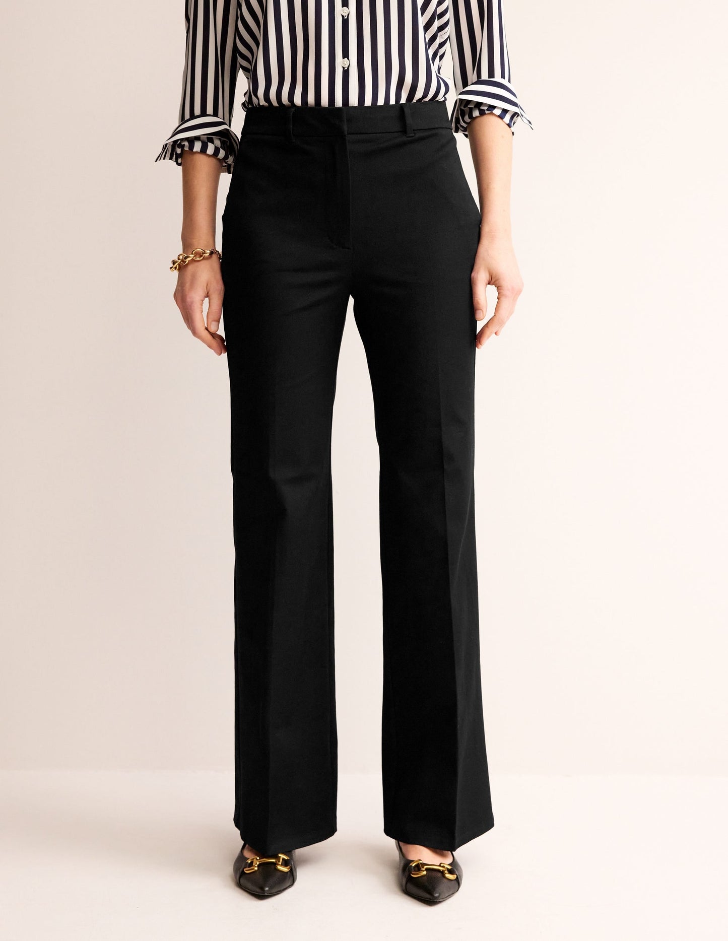 Brompton Bi-stretch Pants-Black