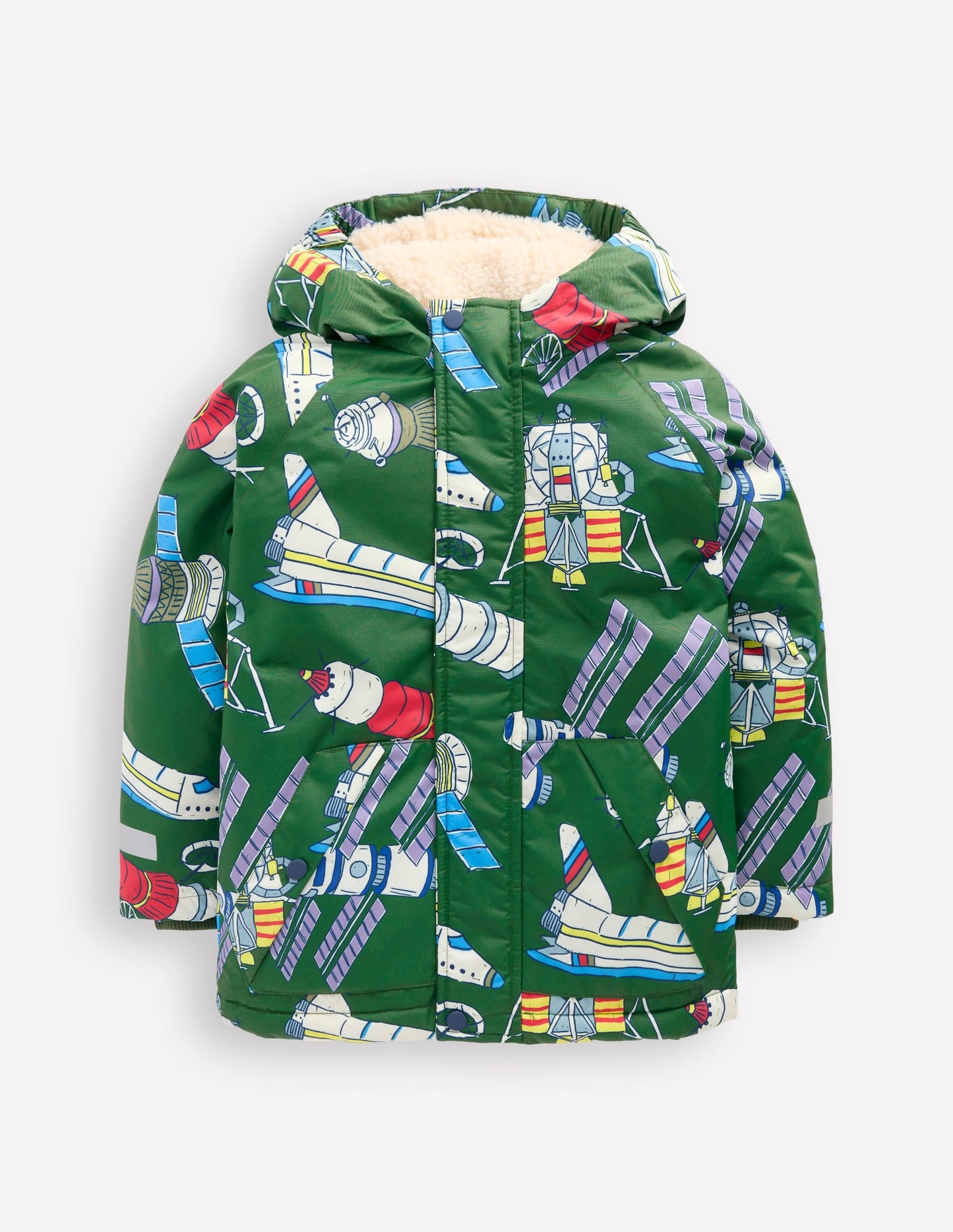 Borg Lined Anorak-Eden Satellites