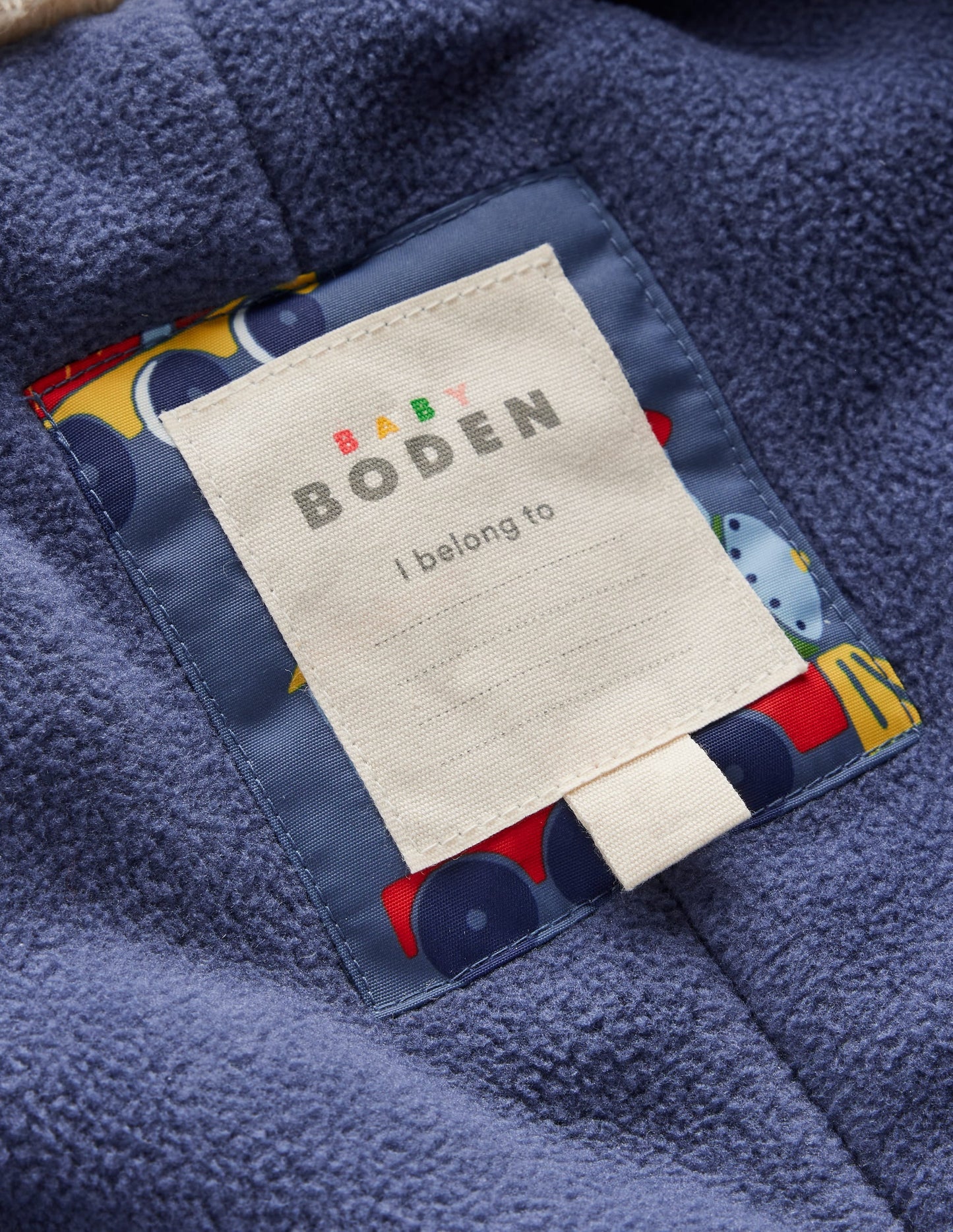 Boys Snowsuit-Blue Trains