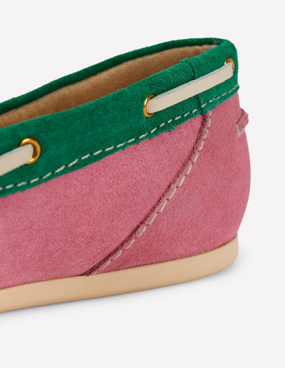 Boat Shoes-Pink Rose