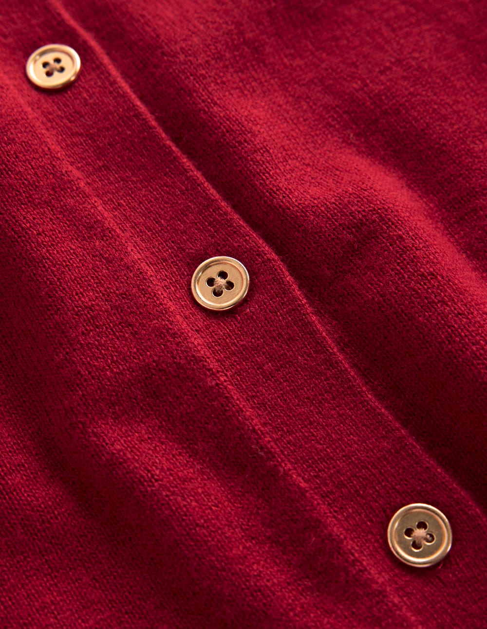 Briony Stitch Cardigan-Crimson Red