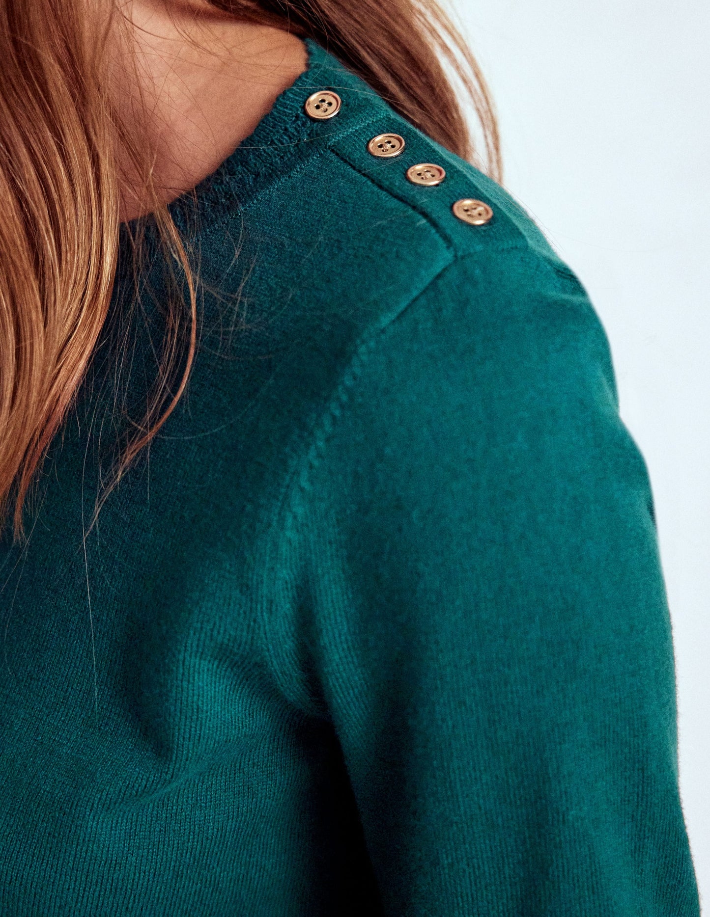 Briony Stitch Sweater-Drake Green