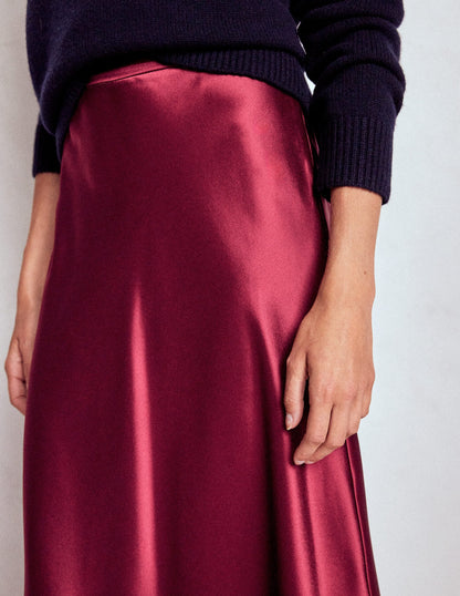 Bias Cut Slip Skirt-Port