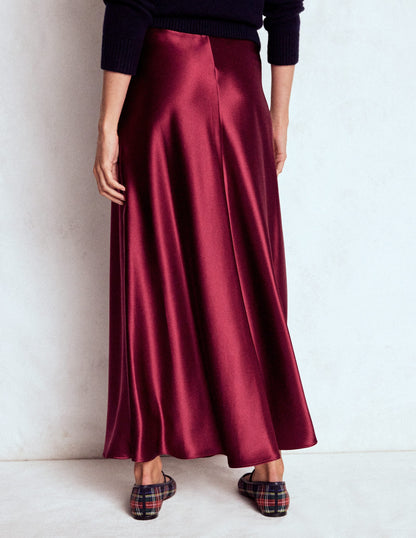 Bias Cut Slip Skirt-Port