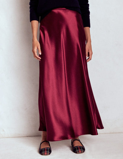 Bias Cut Slip Skirt-Port