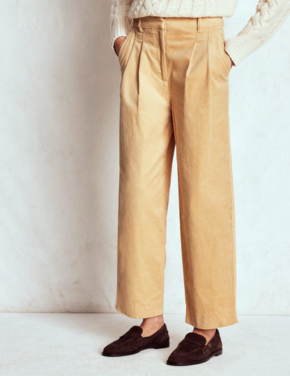 Bloomsbury Cord Pants-Stone