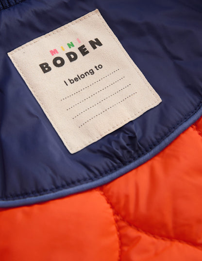 Borg Bomber Jacket-Medieval Blue