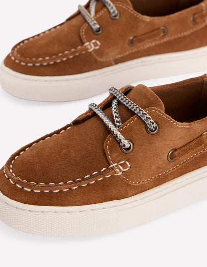 Boat Shoes-Tan